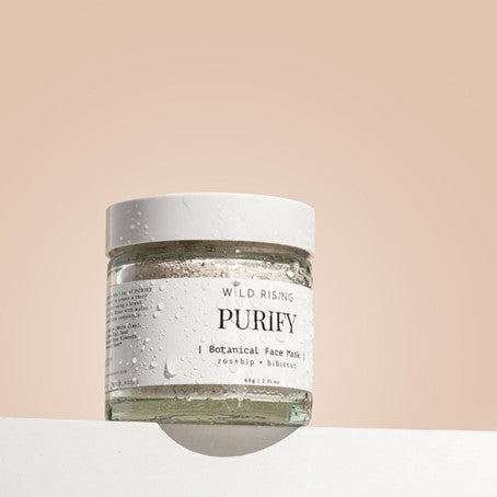 Purify -  Rosa leire Ansiktsmaske