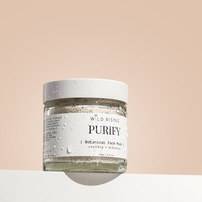 Purify -  Rosa leire Ansiktsmaske