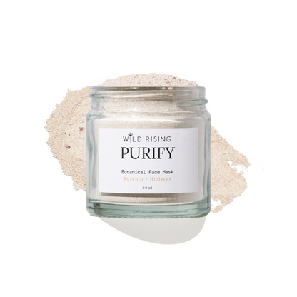 Purify -  Rosa leire Ansiktsmaske