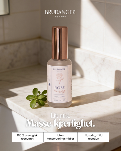 Økologisk Rose Ansiktstoner